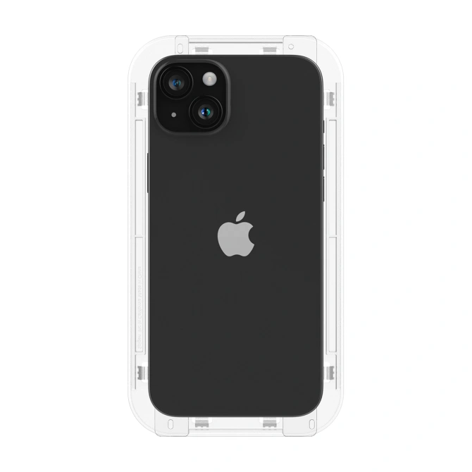 Spigen GLAStR Privacy EZ Fit Screenprotector + Applicator - 2-pack Apple iPhone 16 / 15