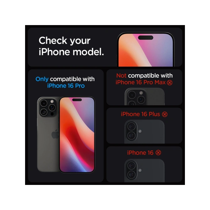 Spigen GLAStR Privacy EZ Fit Screenprotector + Applicator - 2-pack Apple iPhone 17 / 17 Pro / 16 Pro
