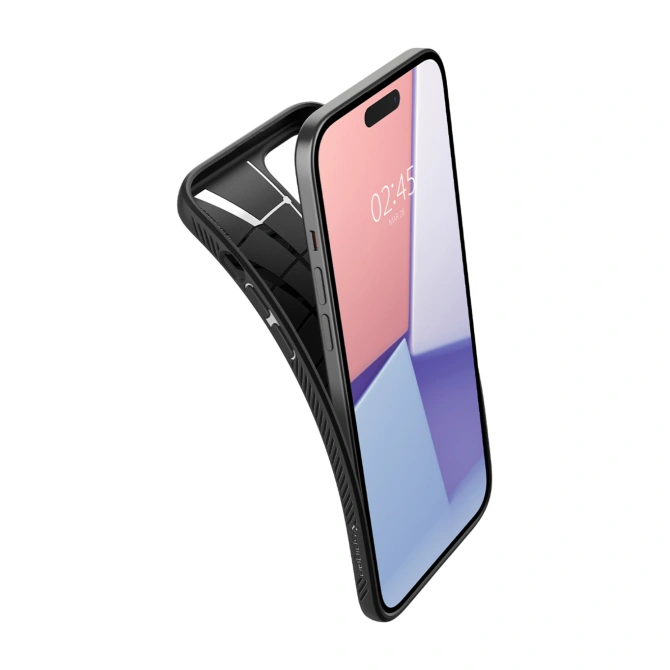 Spigen Liquid Air™ Backcover Apple iPhone 15 - Matte Black