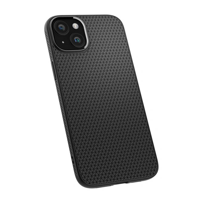 Spigen Liquid Air™ Backcover Apple iPhone 15 - Matte Black