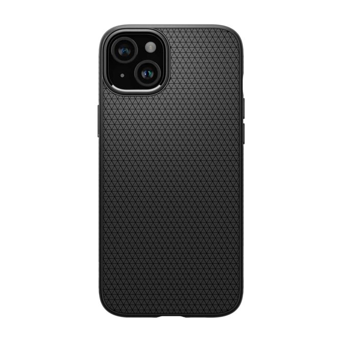 Spigen Liquid Air™ Backcover Apple iPhone 15 - Matte Black