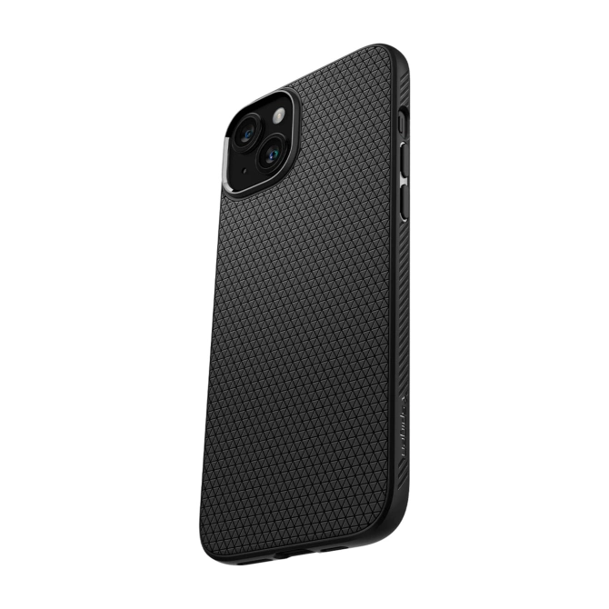 Spigen Liquid Air™ Backcover Apple iPhone 15 - Matte Black