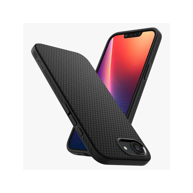 Spigen Liquid Air™ Backcover Apple iPhone 17e / 16e - Matte Black