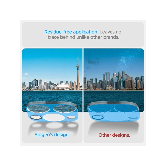 Spigen Optik Lens Protector - Full Camera bescherming (2-pack) Apple iPhone 14 Pro / 14 Pro Max