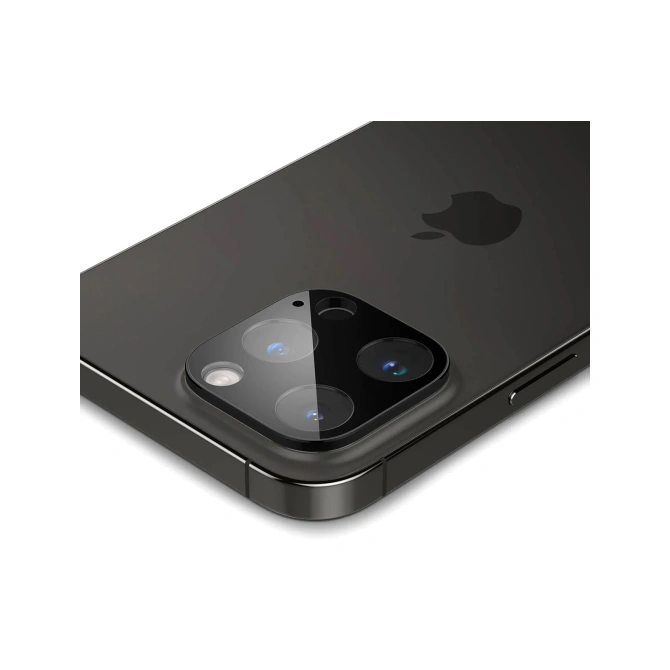Spigen Optik Lens Protector - Full Camera bescherming (2-pack) Apple iPhone 14 Pro / 14 Pro Max - Zwart