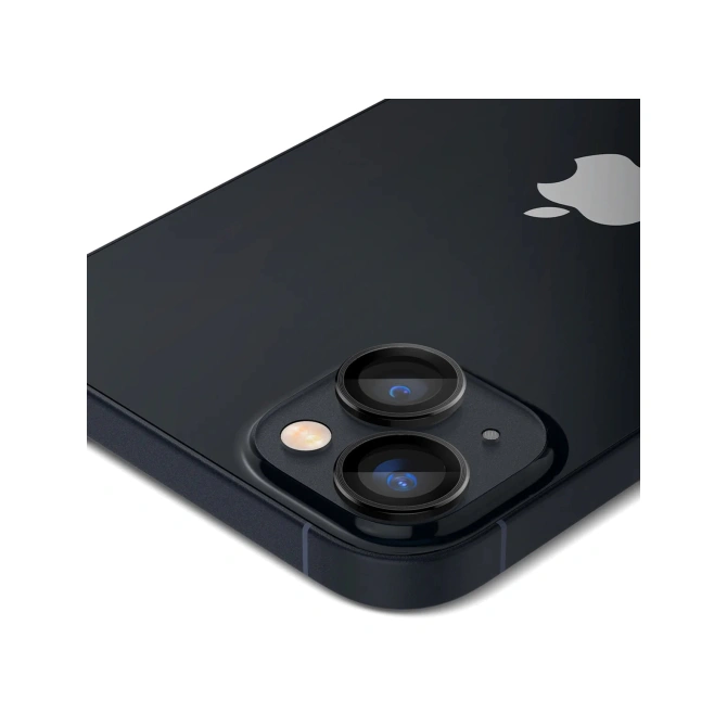 Spigen Optik Lens Protector - Full Camera bescherming (2-pack) Apple iPhone 15 / 15 Plus / 14 / 14 Plus - Black