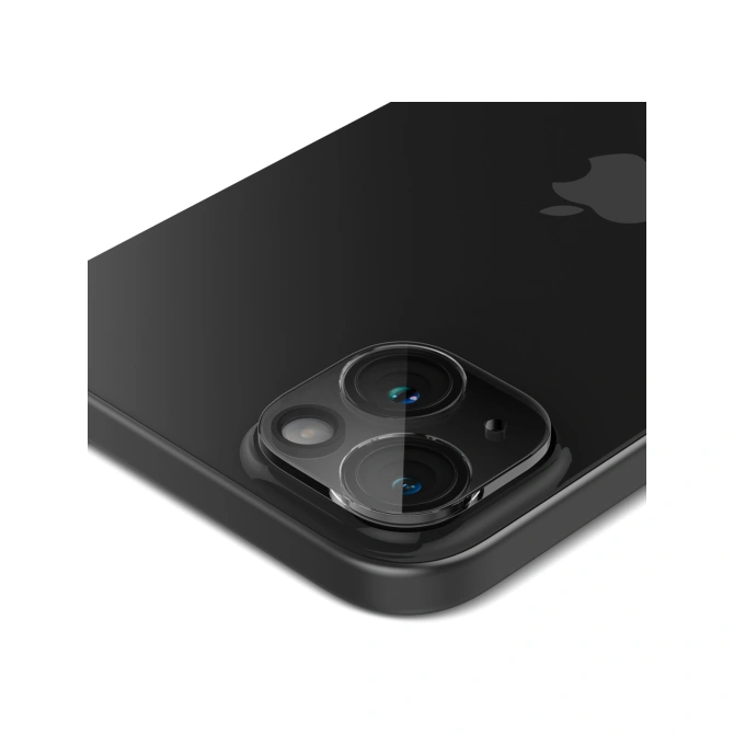 Spigen Optik Lens Protector - Full Camera bescherming (2-pack) Apple iPhone 15 / 15 Plus - Crystal Clear