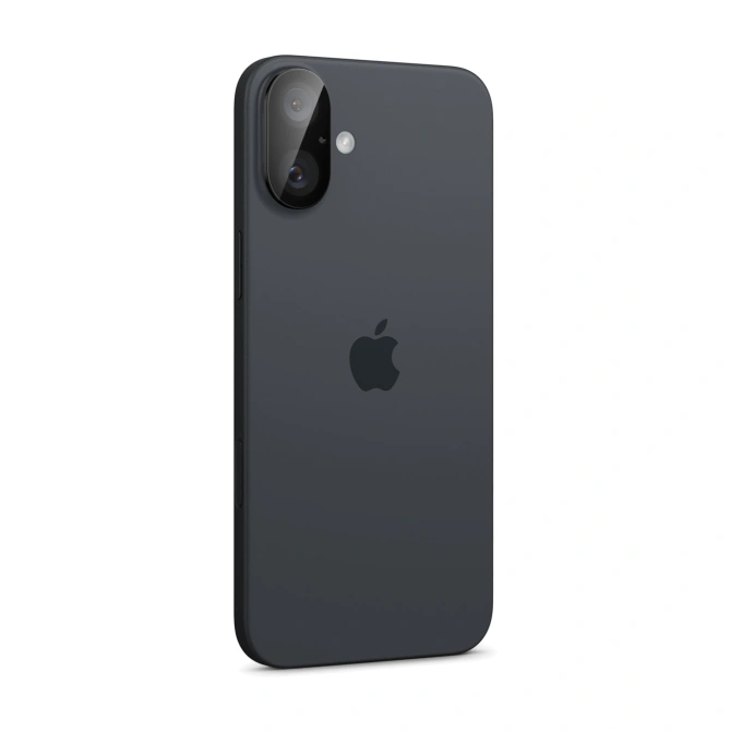 Spigen Optik Lens Protector - Full Camera bescherming (2-pack) Apple iPhone 16 / 16 Plus - Black