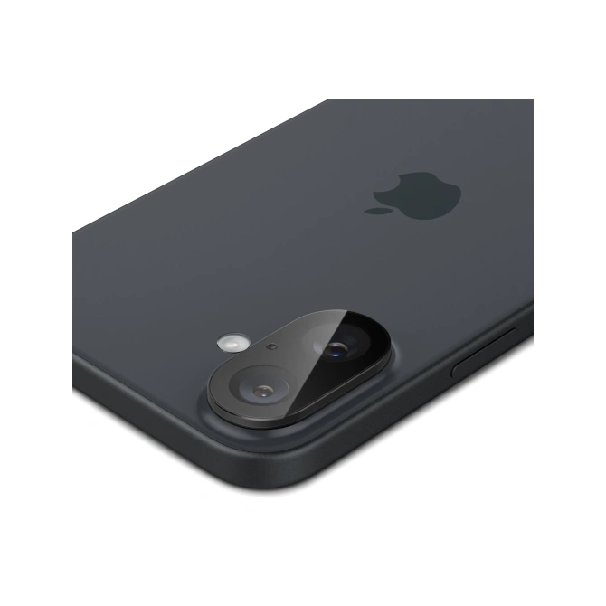 Spigen Optik Lens Protector - Full Camera bescherming (2-pack) Apple iPhone 16 / 16 Plus - Black