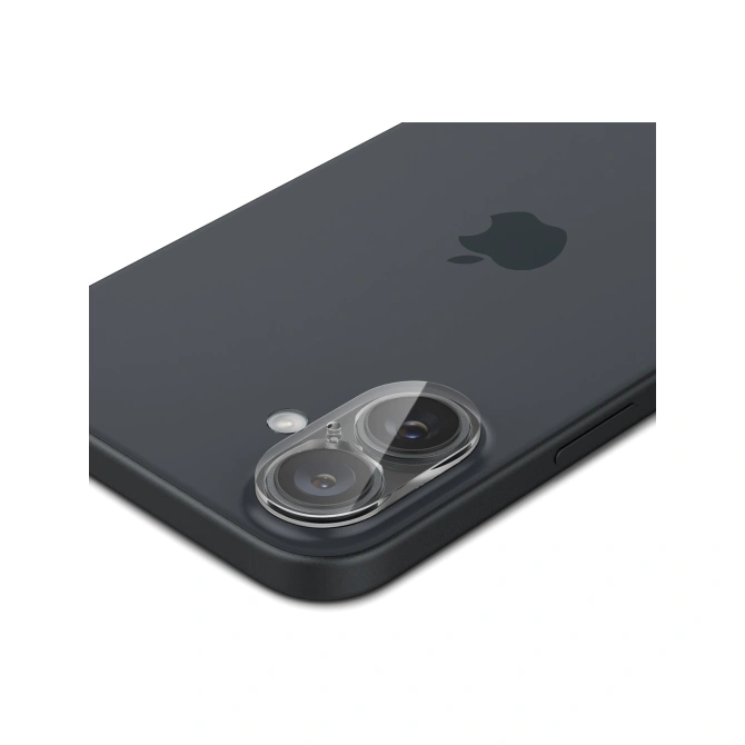 Spigen Optik Lens Protector - Full Camera bescherming (2-pack) Apple iPhone 16 / 16 Plus - Crystal Clear
