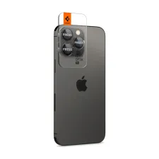 Spigen Optik Pro EZ Fit Lens Protector - Cameralens bescherming (2-pack) Apple iPhone 16 Pro (Max) / 15 Pro (Max) / 14 Pro (Max) - Black Spigen Optik Pro EZ Fit Lens Protector - Cameralens bescherming (2-pack) Apple iPhone 16 Pro (Max) / 15 Pro (Max) / 14 Pro (Max) - Black