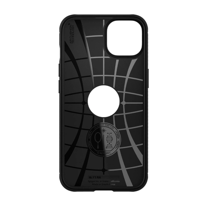 Spigen Rugged Armor Backcover Apple iPhone 13 - Zwart