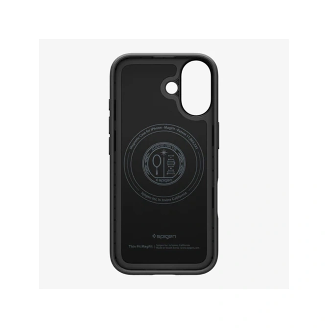 Spigen Thin Fit Backcover MagSafe Apple iPhone 17 - Black