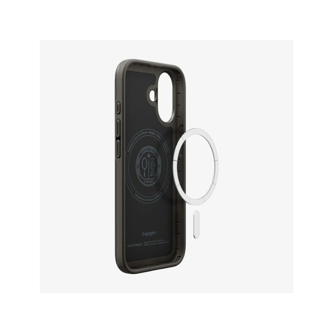 Spigen Thin Fit Backcover MagSafe Apple iPhone 17 - Gunmetal