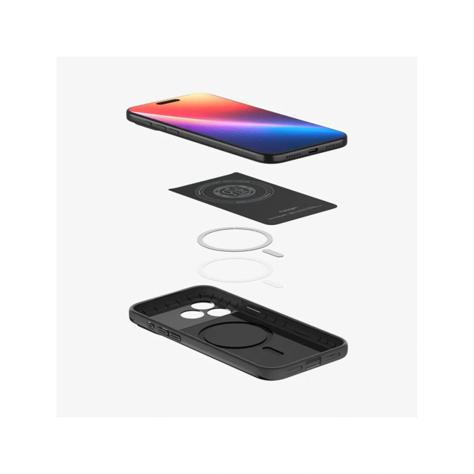 Spigen Thin Fit Backcover MagSafe Apple iPhone 17 Pro - Black