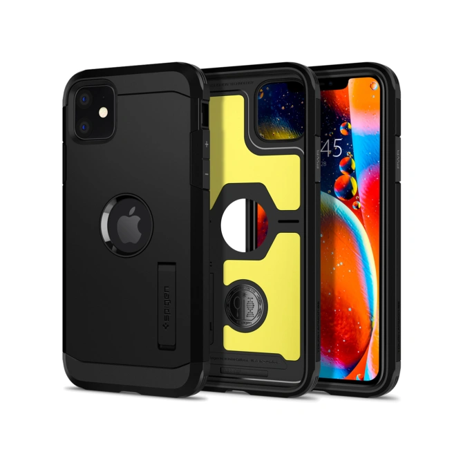 Spigen Tough Armor Backcover Apple iPhone 11 - Zwart
