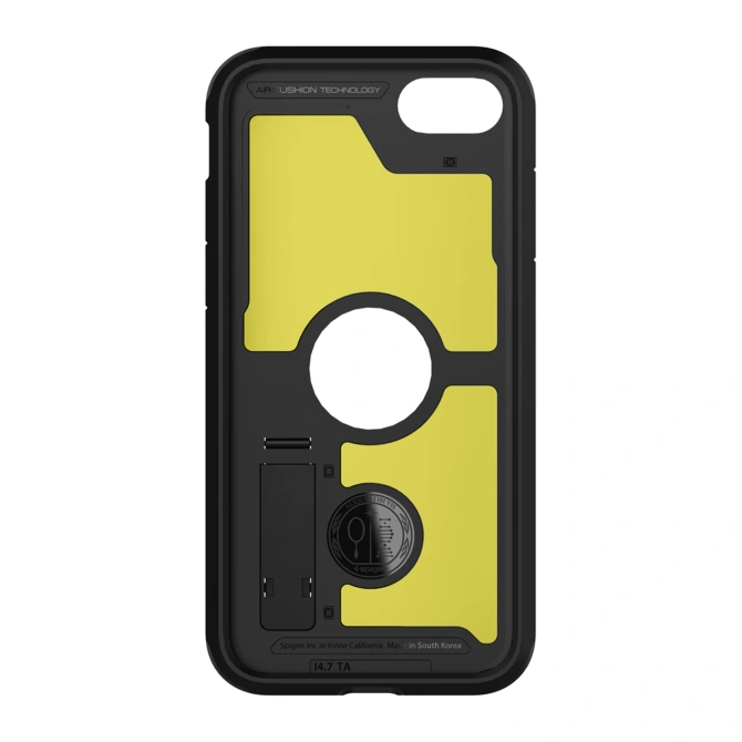 Spigen Tough Armor Backcover Apple iPhone SE (2022 / 2020) - Zwart