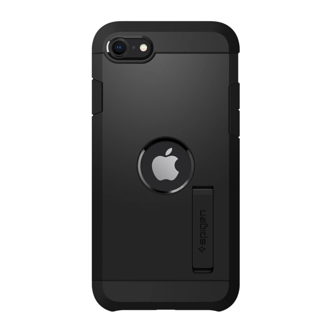 Spigen Tough Armor Backcover Apple iPhone SE (2022 / 2020) - Zwart