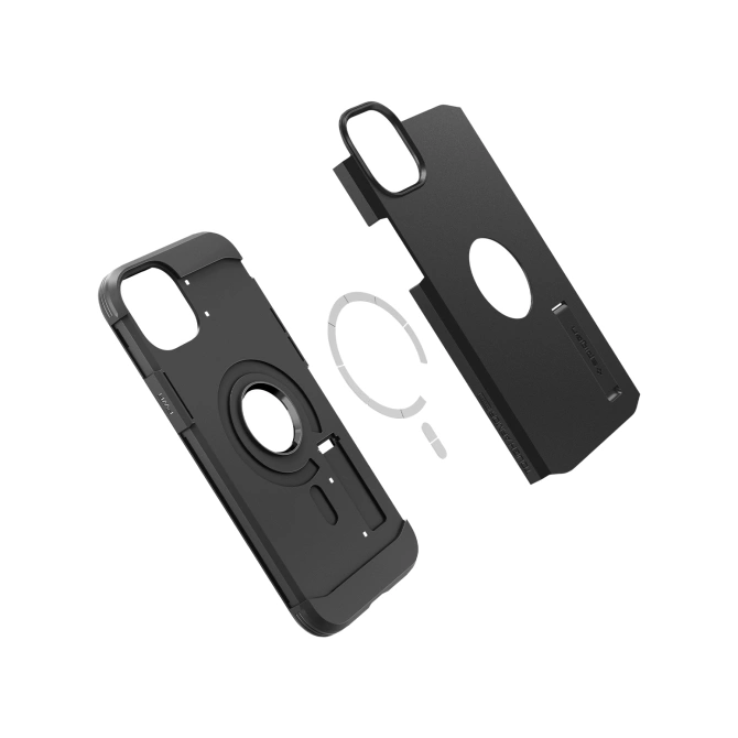 Spigen Tough Armor Backcover MagSafe Apple iPhone 14 - Zwart