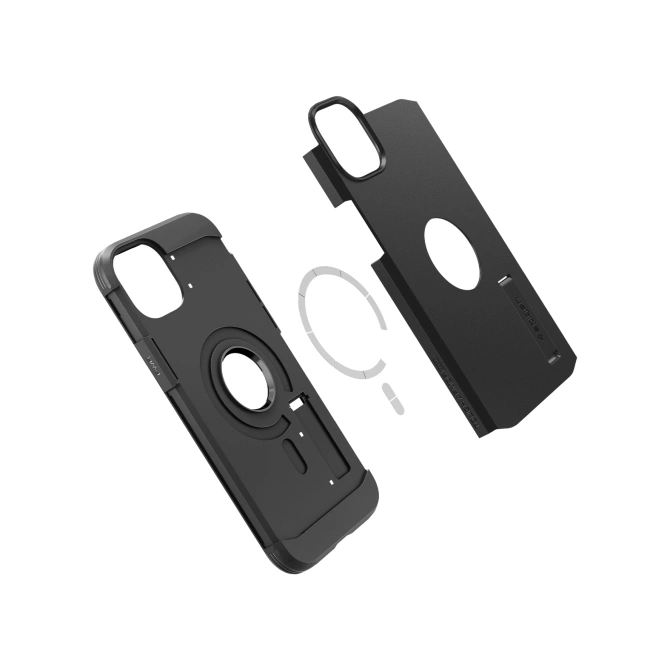 Spigen Tough Armor Backcover MagSafe Apple iPhone 14 - Zwart