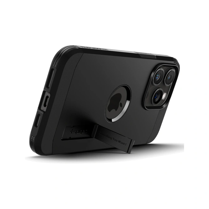 Spigen Tough Armor Backcover MagSafe Apple iPhone 15 Pro Max - Zwart