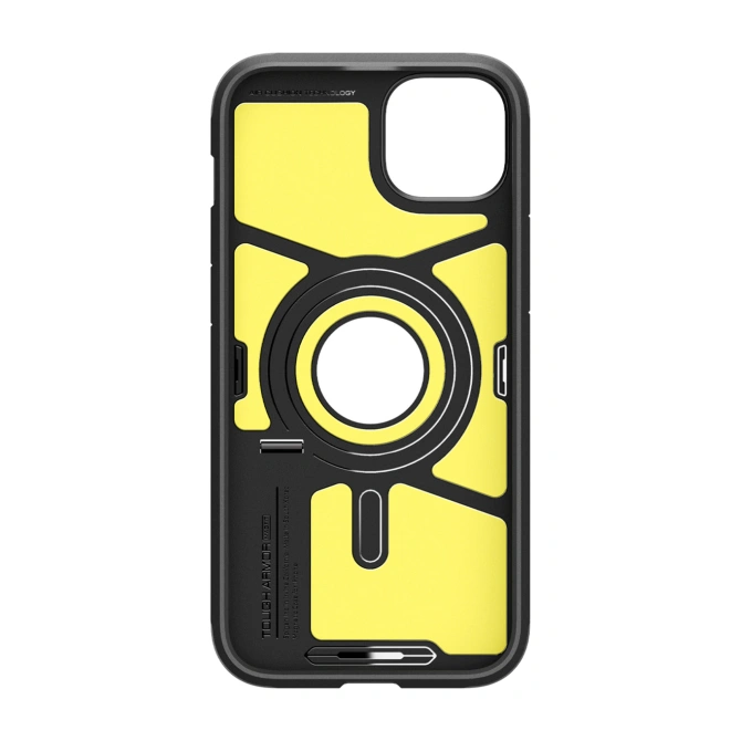Spigen Tough Armor Backcover MagSafe Apple iPhone 15 - Zwart