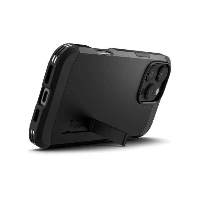 Spigen Tough Armor Backcover MagSafe Apple iPhone 16 Pro - Zwart