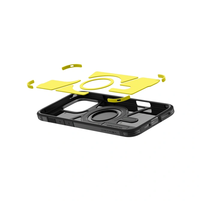 Spigen Tough Armor Backcover MagSafe Apple iPhone 16 Pro - Zwart