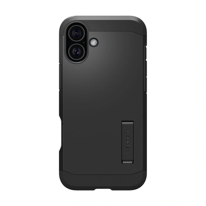 Spigen Tough Armor Backcover MagSafe Apple iPhone 16 - Zwart