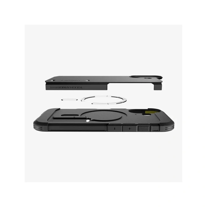 Spigen Tough Armor Backcover MagSafe Apple iPhone 17 - Black