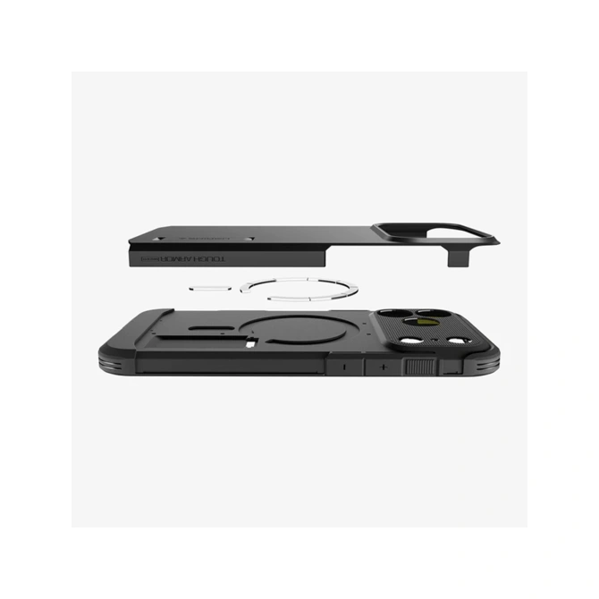 Spigen Tough Armor Backcover MagSafe Apple iPhone 17 Pro - Black