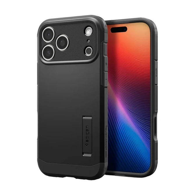 Spigen Tough Armor Backcover MagSafe Apple iPhone 17 Pro - Black
