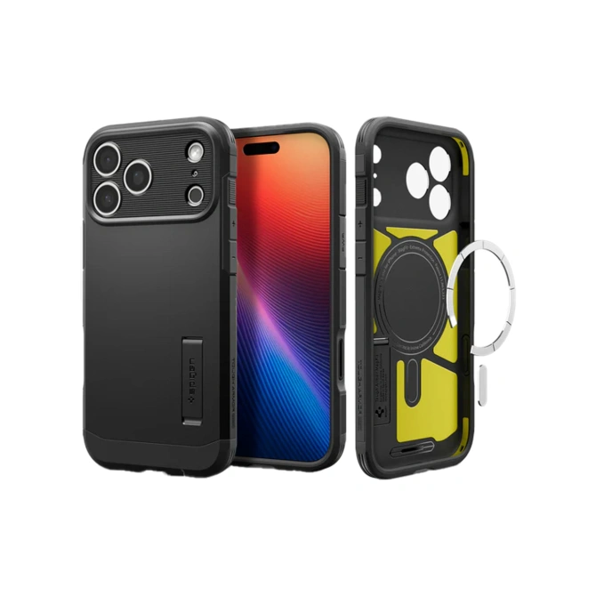 Spigen Tough Armor Backcover MagSafe Apple iPhone 17 Pro Max - Black