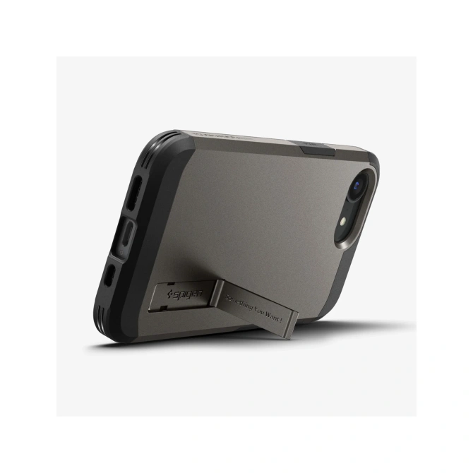 Spigen Tough Armor Backcover MagSafe Apple iPhone 17e / 16e - Gunmetal