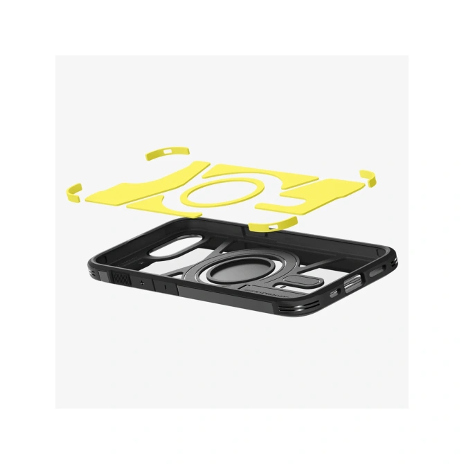 Spigen Tough Armor Backcover MagSafe Apple iPhone 17e / 16e - Zwart