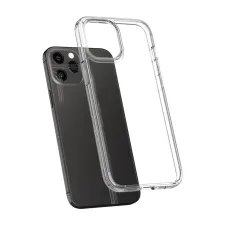 Spigen Ultra Hybrid Backcover Apple iPhone 12 (Pro) - Transparant