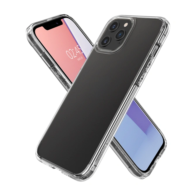 Spigen Ultra Hybrid Backcover Apple iPhone 12 (Pro) - Transparant