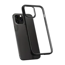 Spigen Ultra Hybrid Backcover Apple iPhone 12 (Pro) - Zwart