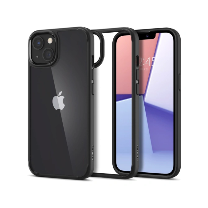 Spigen Ultra Hybrid Backcover Apple iPhone 13 - Zwart