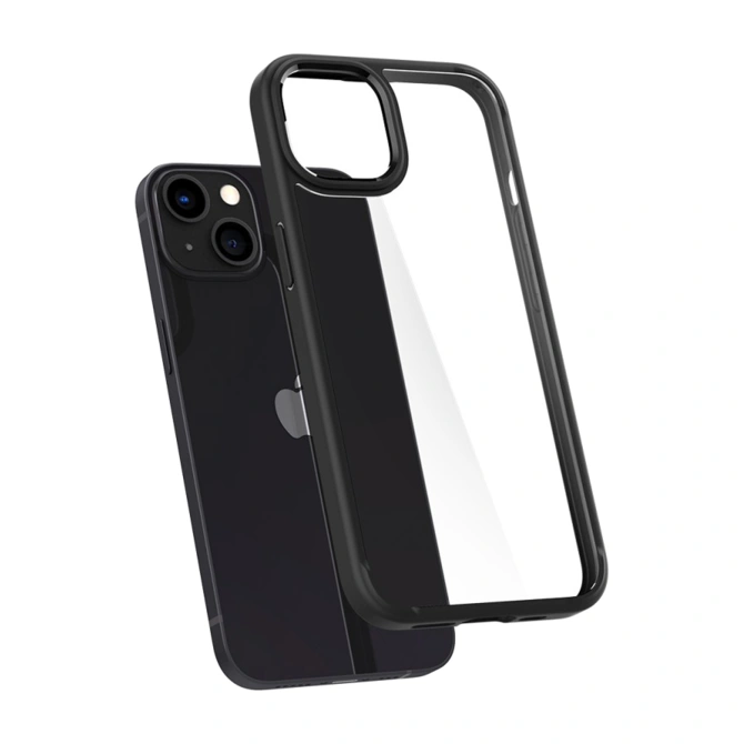 Spigen Ultra Hybrid Backcover Apple iPhone 13 - Zwart