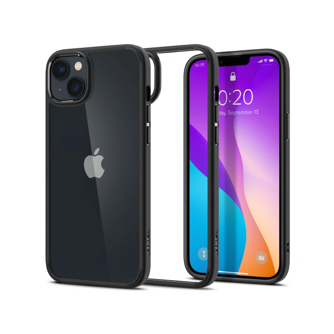 Spigen Ultra Hybrid Backcover Apple iPhone 14 - Zwart