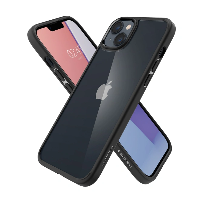 Spigen Ultra Hybrid Backcover Apple iPhone 14 - Zwart