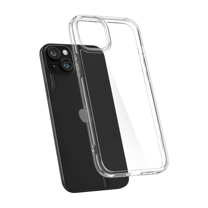 Spigen Ultra Hybrid Backcover Apple iPhone 15 - Crystal Clear