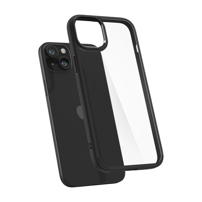 Spigen Ultra Hybrid Backcover Apple iPhone 15 - Matte Black