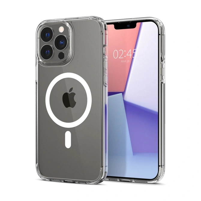 Spigen Ultra Hybrid Backcover MagSafe Apple iPhone 13 Pro Max - Crystal Clear