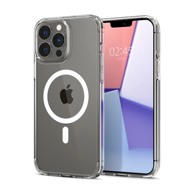 Spigen Ultra Hybrid Backcover MagSafe Apple iPhone 13 Pro Max - Crystal Clear