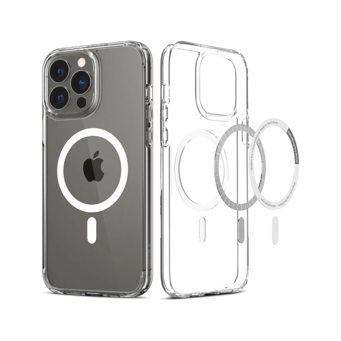 Spigen Ultra Hybrid Backcover MagSafe Apple iPhone 13 Pro Max - Crystal Clear