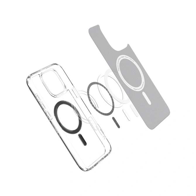 Spigen Ultra Hybrid Backcover MagSafe Apple iPhone 16 Pro - Carbon Fiber