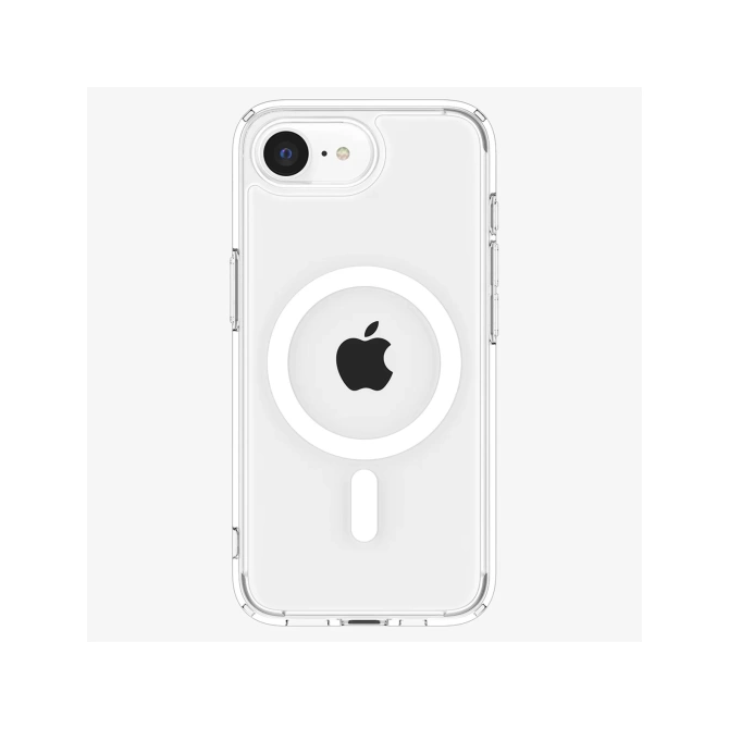 Spigen Ultra Hybrid Backcover MagSafe Apple iPhone 17e / 16e - Clear / White