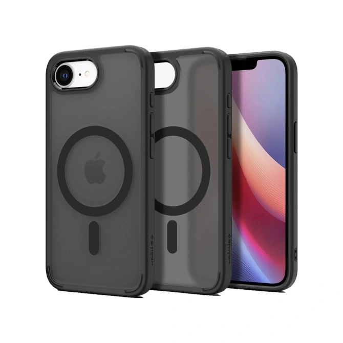 Spigen Ultra Hybrid Backcover MagSafe Apple iPhone 17e / 16e - Frost Black